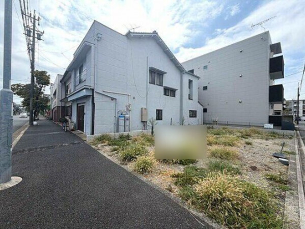 名古屋市瑞穂区汐路町、土地の前面道路を含む現地写真画像です