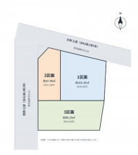 名古屋市千種区丸山町、土地の間取り画像です