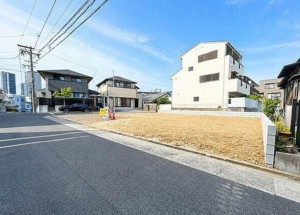 名古屋市千種区丸山町、土地の前面道路を含む現地写真画像です