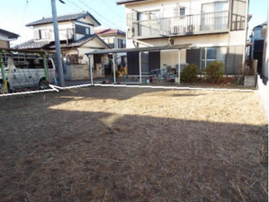 春日部市西金野井、土地の画像です