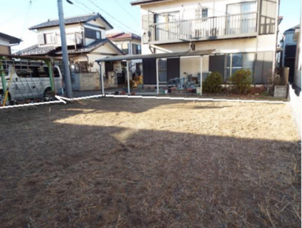 春日部市西金野井、土地の画像です
