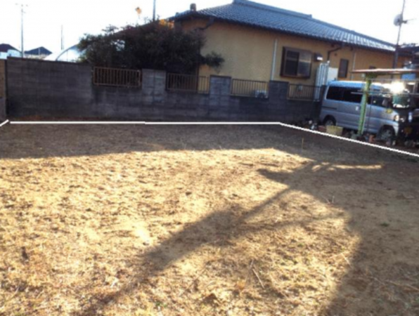 春日部市西金野井、土地の画像です
