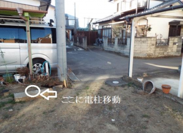 春日部市西金野井、土地の画像です