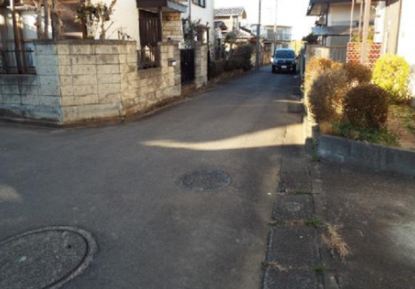 春日部市西金野井、土地の画像です
