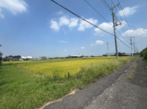 春日部市永沼、土地の画像です