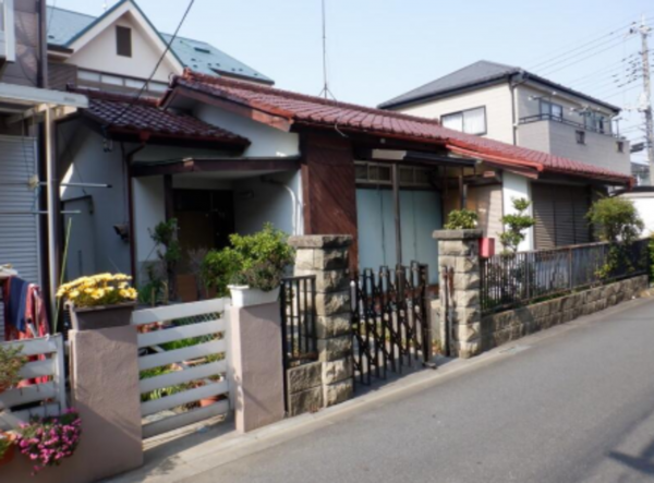 春日部市藤塚、土地の画像です