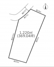 春日部市藤塚、土地の画像です