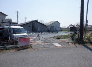 春日部市藤塚、土地の画像です