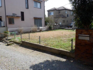 春日部市藤塚、土地の画像です