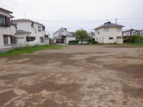 春日部市薄谷、土地の画像です