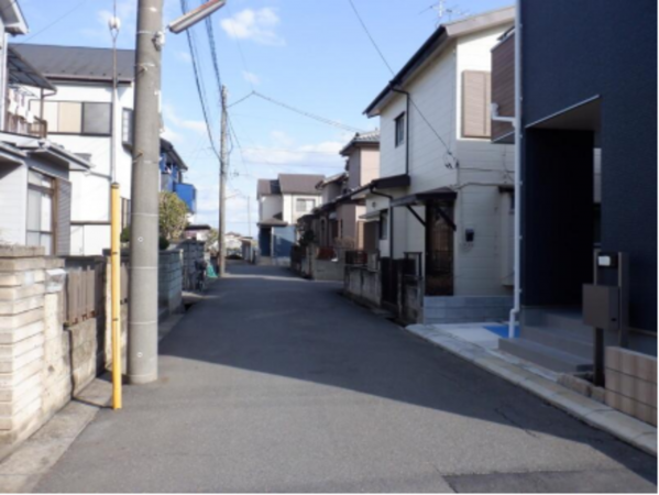 春日部市大場、土地の画像です