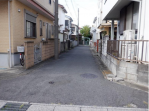 春日部市緑町、土地の画像です