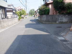 春日部市緑町、土地の画像です