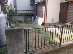 春日部市緑町、土地の画像です