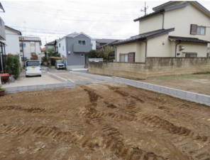 春日部市六軒町、土地の画像です