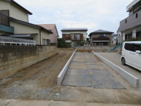 春日部市六軒町、土地の画像です