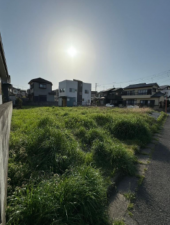 春日部市米島、土地の画像です