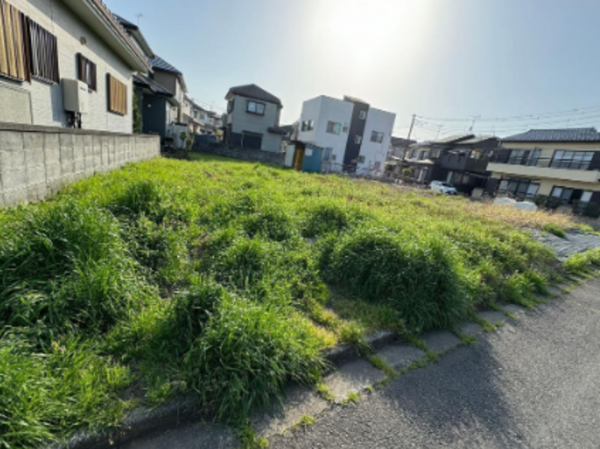 春日部市米島、土地の画像です