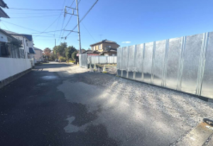 春日部市南中曽根、土地の画像です