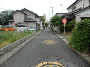 春日部市内牧、土地の画像です
