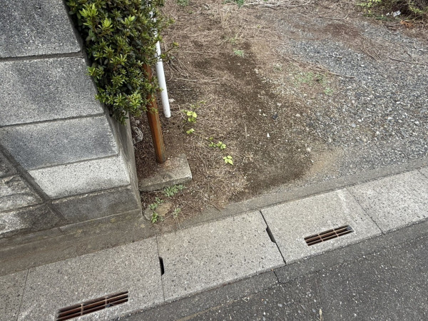 春日部市内牧、土地の画像です