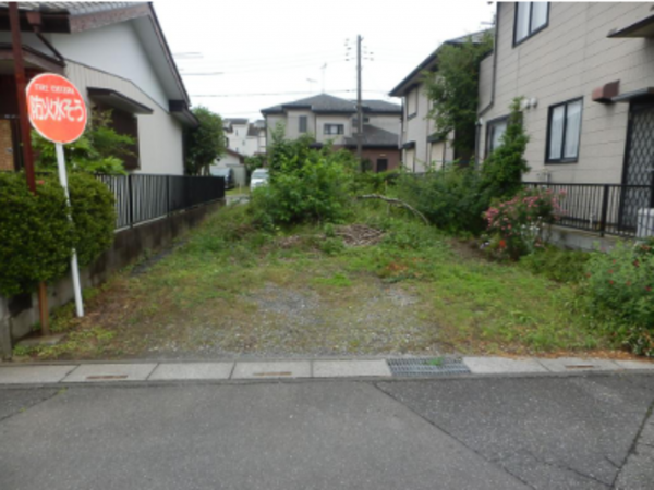 春日部市内牧、土地の画像です