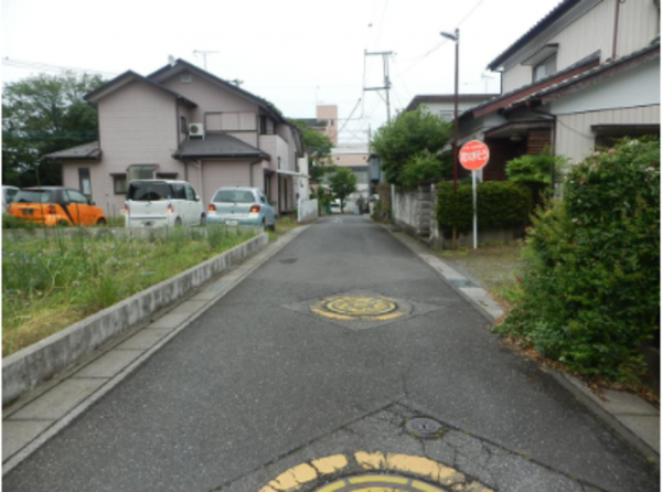 春日部市内牧、土地の画像です