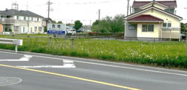 春日部市赤沼、土地の画像です