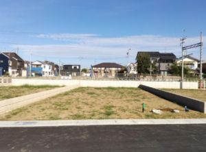 春日部市緑町、土地の画像です