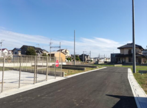 春日部市緑町、土地の画像です