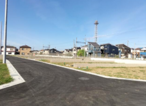 春日部市緑町、土地の画像です