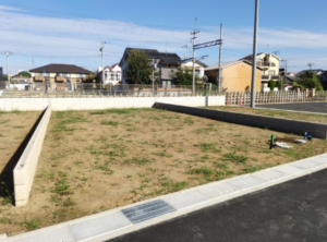 春日部市緑町、土地の画像です