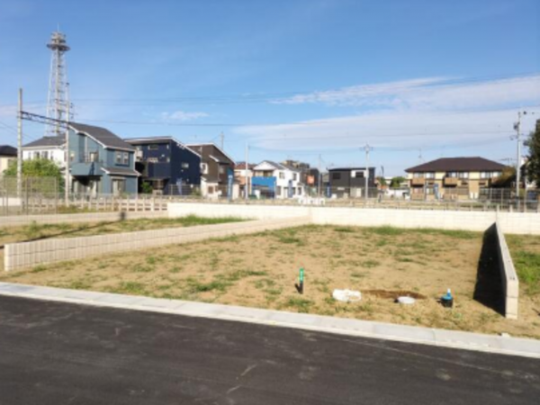 春日部市緑町、土地の画像です