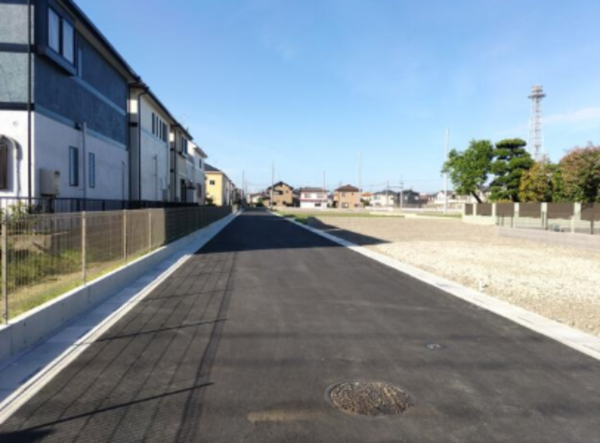 春日部市緑町、土地の画像です