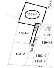 春日部市西金野井、土地の画像です