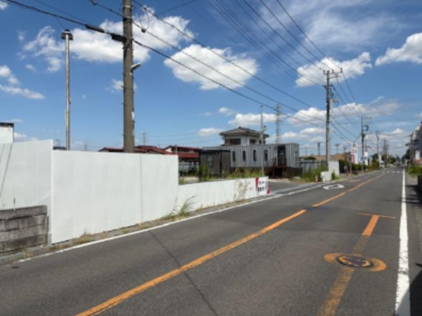 春日部市上大増新田、土地の画像です