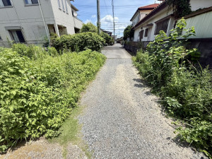 春日部市小渕、土地の画像です