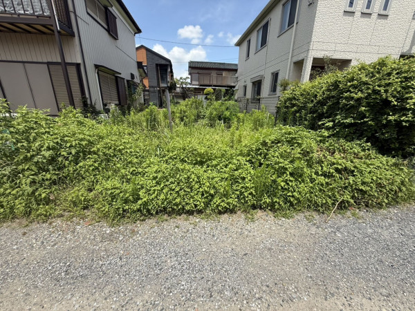 春日部市小渕、土地の画像です