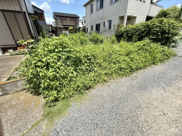 春日部市小渕、土地の画像です