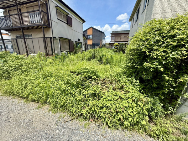 春日部市小渕、土地の画像です