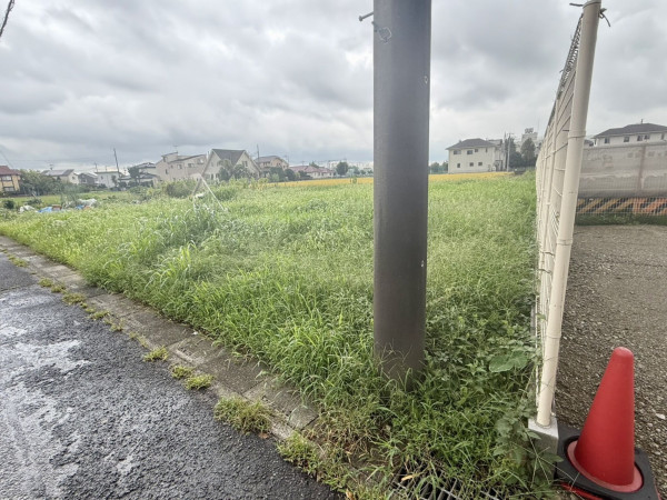 春日部市武里中野、土地の画像です