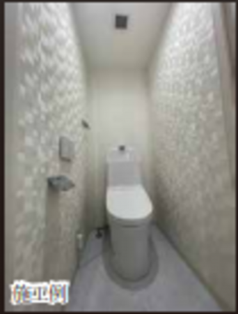 春日部市増富、中古マンションのトイレ画像です