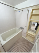 春日部市上蛭田、中古マンションの風呂画像です