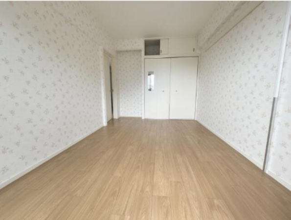 春日部市上蛭田、中古マンションの寝室画像です