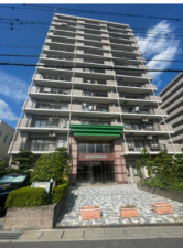 春日部市粕壁東、中古マンションの外観画像です