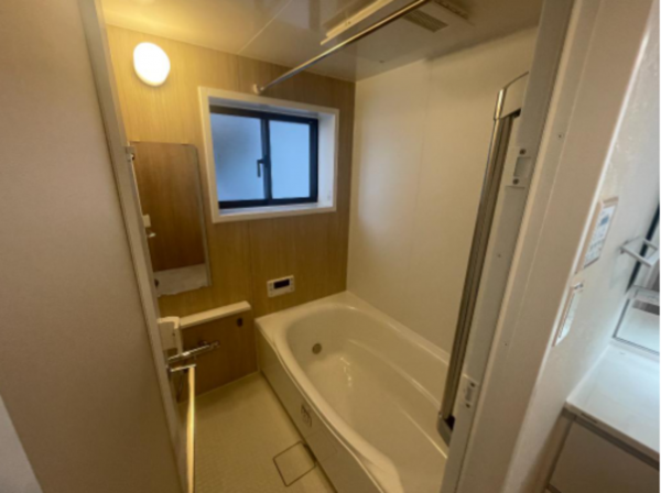 春日部市粕壁東、中古マンションの風呂画像です