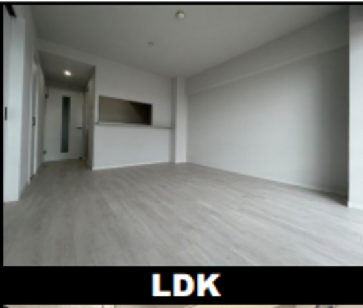 春日部市大場、中古マンションの居間画像です