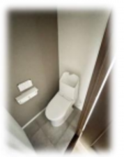 春日部市備後東、中古マンションのトイレ画像です