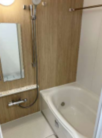春日部市小渕、中古マンションの風呂画像です