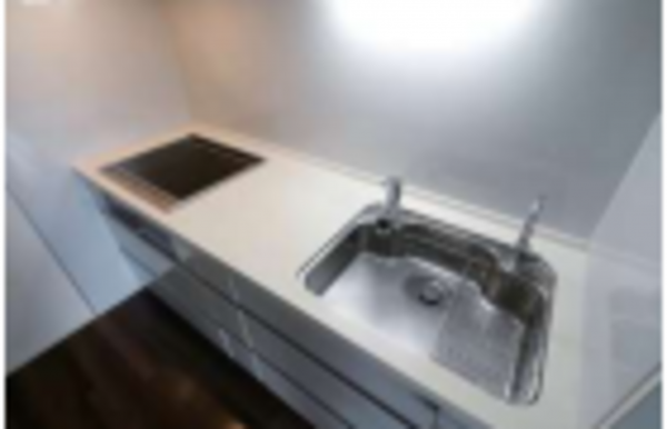 春日部市一ノ割、中古マンションのキッチン画像です